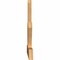 Ekena Millwork Saratoga Smooth Timber Gable Bracket, Western Red Cedar, 60"W x 22"H x 1 1/2"D x 3 1/2"F, 9/12 Pitch GBW060X22X0204SAR00SWR - alternate 3